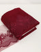 Border Lace Mix and Match (Maroon) + Satin (Maroon)